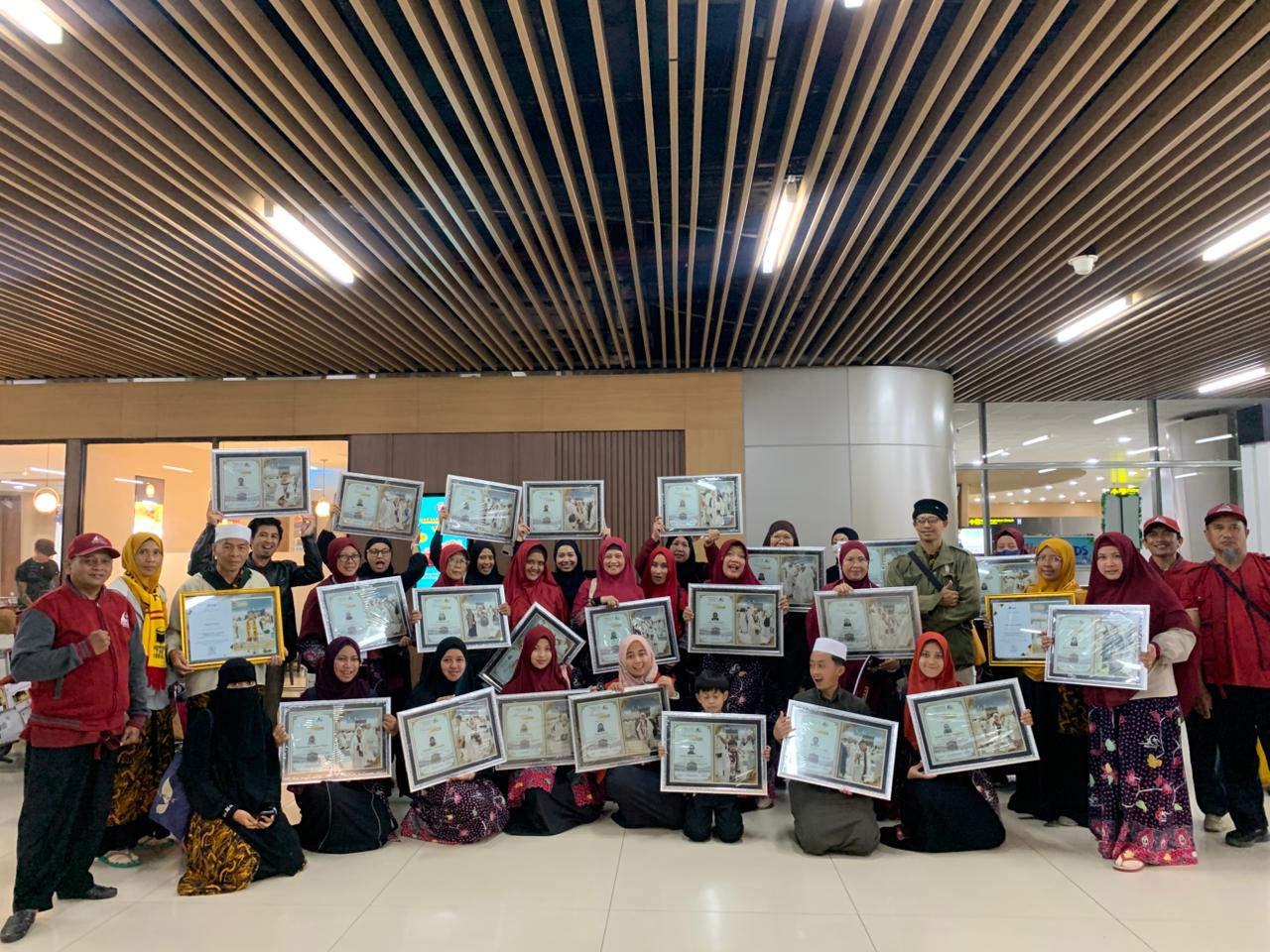 Kedatangan Jamaah Umroh 1 Desember 2025